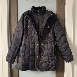 Andrew Marc Taupe Puffer Jacket